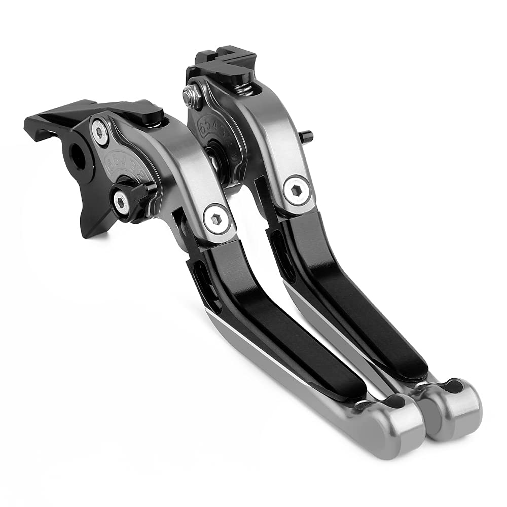 Motocicletas Palanca de Embrague de Freno para Kaw&&&asaki Z1100 2026 | Extensible y Plegable Ajustable CNC Aluminio