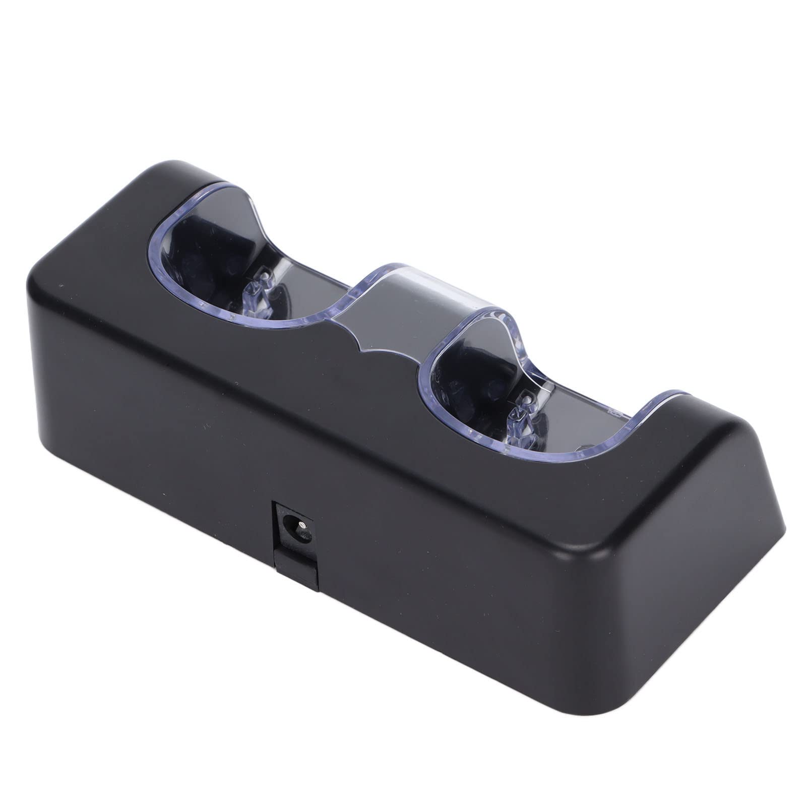 Caricabatteria Remoto con Cavo di Alimentazione - Dock di Ricarica Doppio Portatile per Controller (Nera)