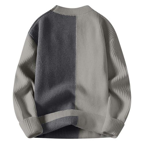 Winter Argyle Sweater Men Korean Stylish Thick Warm Sweater Casual Vintage Geometric Sweater Pullovers Oversized2