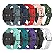 Ruentech - Correa de Silicona Compatible con Amazfit GTS/Amazfit GTS 2/Amazfit GTS 2e/Amazfit GTS 2 Mini/Amazfit Bip/Amazfit GTR 42mm Correa Band (Small, 10 Colores)