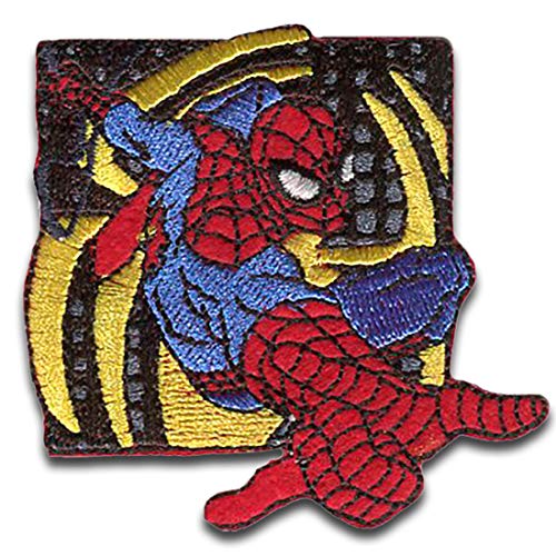 Marvel © Spiderman Comic toile d'araignée - Patch/Fer/Patch/Applique/Fer sur/Applique/Patchs/Patchs Cover