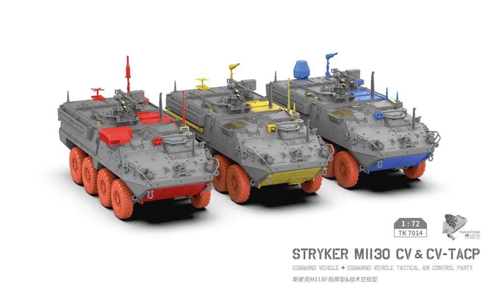 Border Model TK7014 1/72 Striker M1130 CV&CV-TACP 1+1 Model plastikowy (pojazd bojowy)
