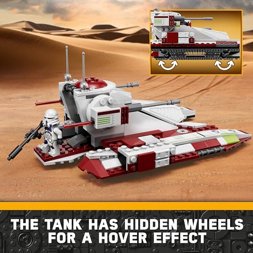 Image of LEGO Star Wars Republic Fighter Tank 75342 Building Kit (262 Pieces)