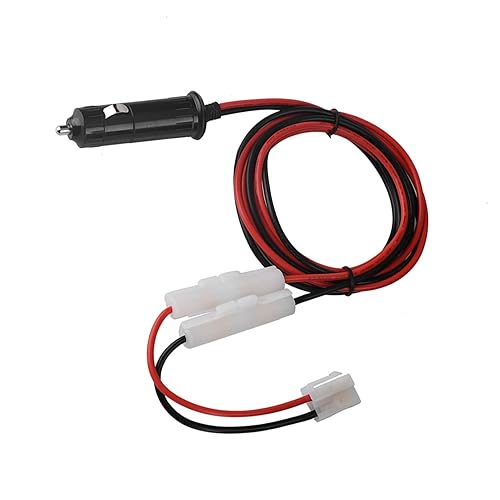 Miniatura 5 de Encendedor de cigarrillos de coche, cable de alimentación en forma de T, encendedor de cigarrillos, doble, cable resistente a altas temperaturas,