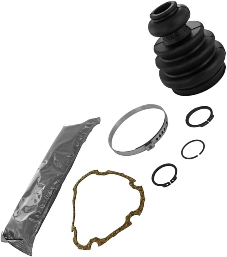 Rear Right Inner CV Joint Boot Kit for Volkswagen EuroVan 1993 1995 1997 1999 2000 2001 2002 2003 Replacement 8E0598201, 443498201G, 7D0498201, 443498201B, 701498201 1 PCS