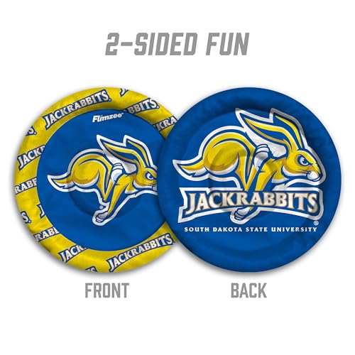 Image of YouTheFan NCAA South Dakota State Jackrabbits Flimzee Bean-Bag Flying Disc