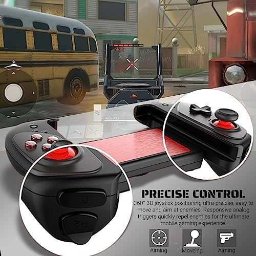 Arvin Gaming Controller For Ipad/Ipad Mini/Ipad Air, Iphone 14/13/12/11, Ios, Tablet Android Gamepad For Samsung Galaxy Tab, Huawei Matepad, Yoga Tab[Within 5-11 Inch] Pc Game Joystick For Cod, Steam #TOP4