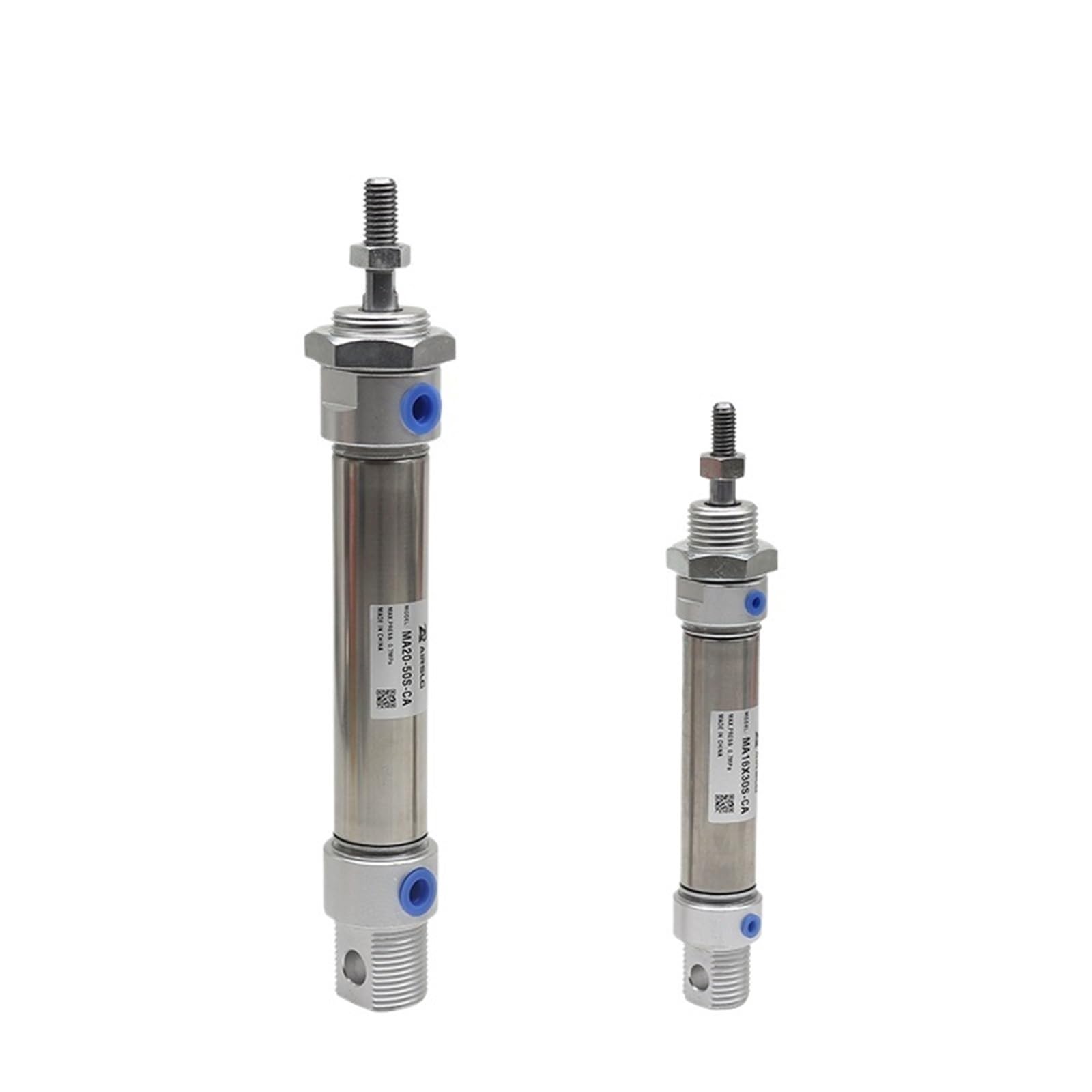 Cylindre d'air MAC40X200SCM double action mini cylindre rond anti blocage
