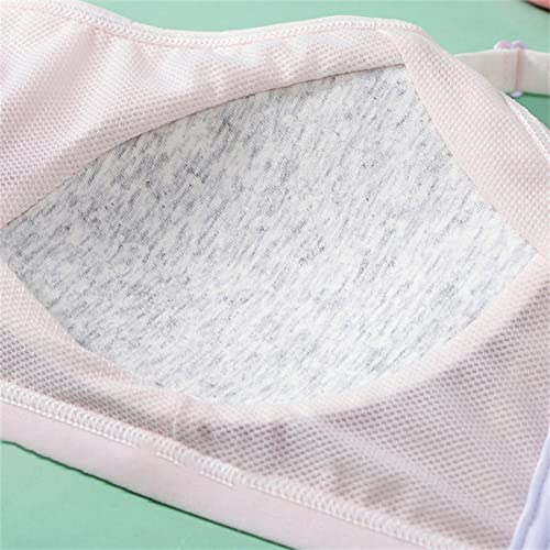 Mercatoo Cuecas sem costura meninas crianças grandes meninas algodão cropped stretch sutiã de treina