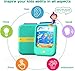 Kids Learning Tablet Educational Learning Pad for Toddlers 2-5 to Learn Alphabets, Numbers, Foods, Time, Music, Talking Cards for Toddlers，Learning Educational Toy Kids Gifts