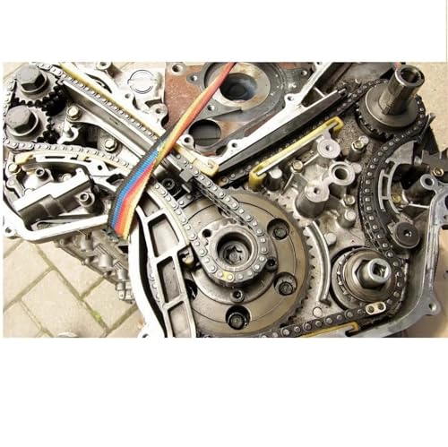 Kit distribución de cadena motor 5 piezas con tensor 24410-2M013 4