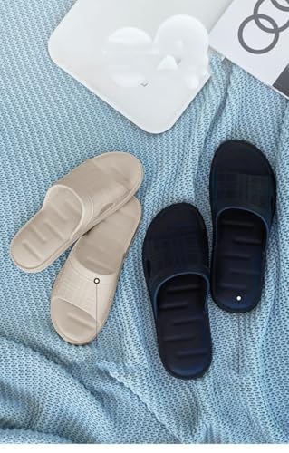 Image of DRUNKEN Slippers For Women Winter Sandals Casual Flats Home Footwear Man Girls Sliders Flip Flops Chappals Ladies Clogs Sleeper Slides Stylish Ortho Soft