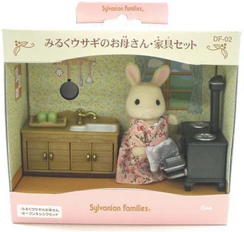 Amazon シルバニアファミリー みるくウサギのお母さん 家具セット Df 02 家具 おもちゃ