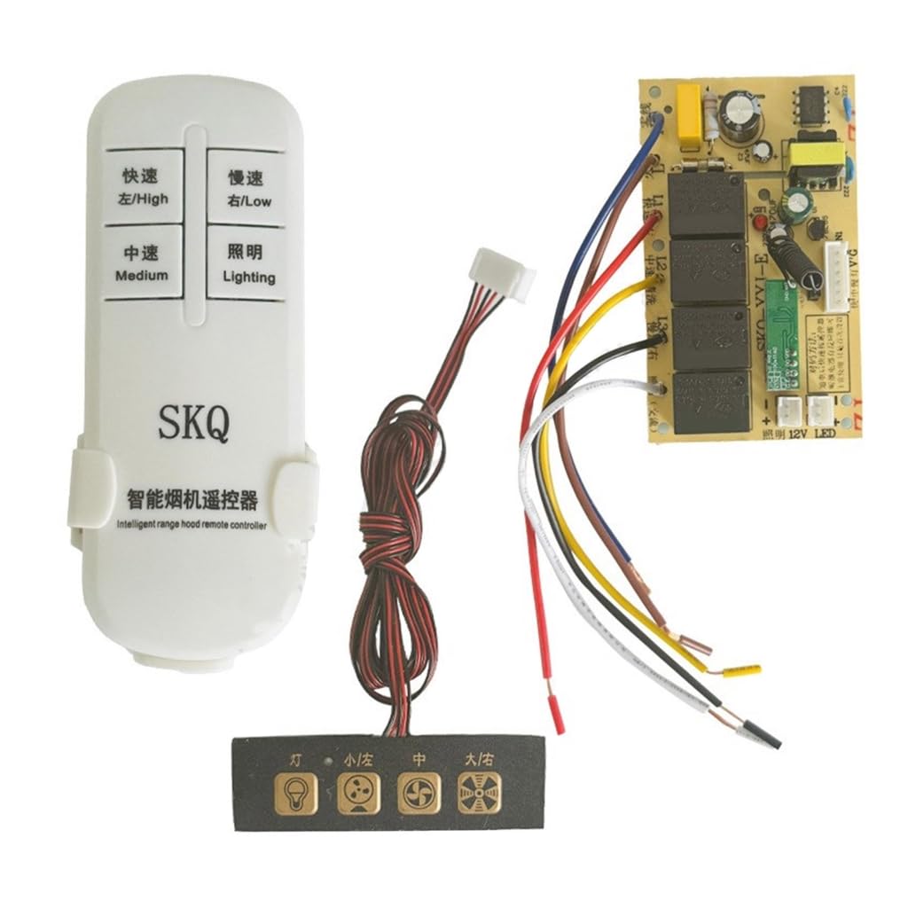 Panneau de commande de hotte avec télécommande carte de contrôle maintenance
