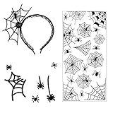 Halloween Spider Face Tattoos Stickers Headband - Mask Cosplay Costume Party Decors Supplies...