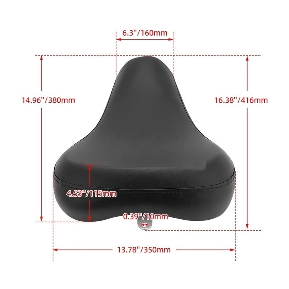 Cojín Individual para Asiento Delantero de Motocicleta para Sportster XL 883, 1200, XLH 1000, 1100, Roadster XLS (1983-2003) Asiento Pasajero Motocicleta