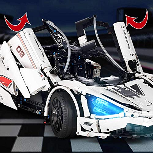n.g. Home Decor Technic Car McLaren 720s Building Set 1:8 2.4Ghz RC Sport Car Construction Model 3149Pcs Building Blocks… – Bild 5