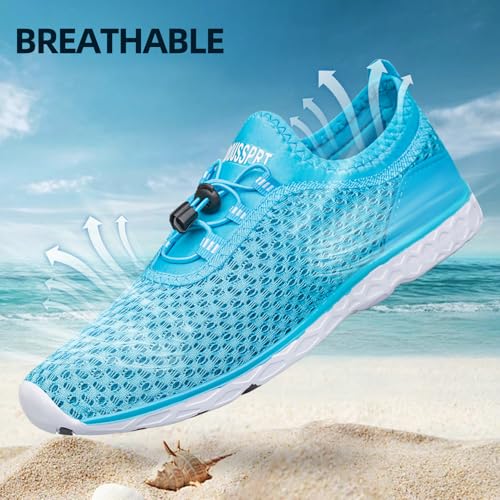 Image of DOUSSPRT Men's Water Shoes Quick Drying Sports Aqua Shoes
