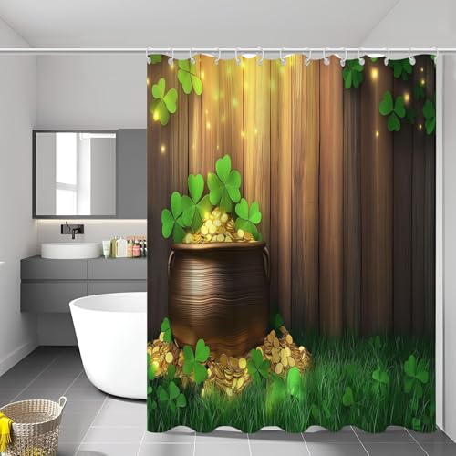 Rideau de douche séchage rapide et tissu polyester imperméable lavable en machine - 2