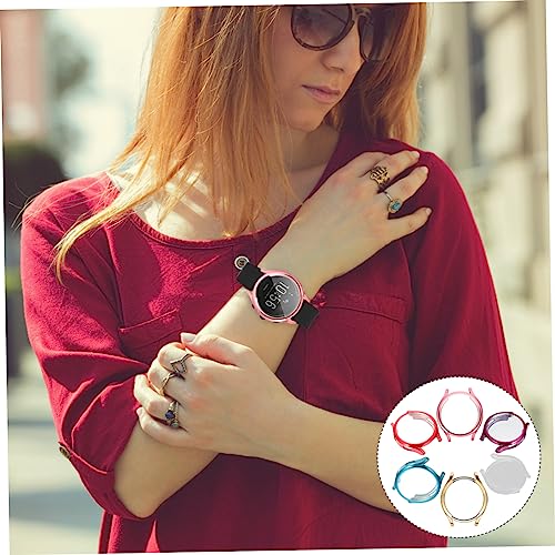 BESTonZON TPU Watch Case 6pcs Galaxywatch4 Watch Cover TPU Intelligent Anti-Scratch Watch Case