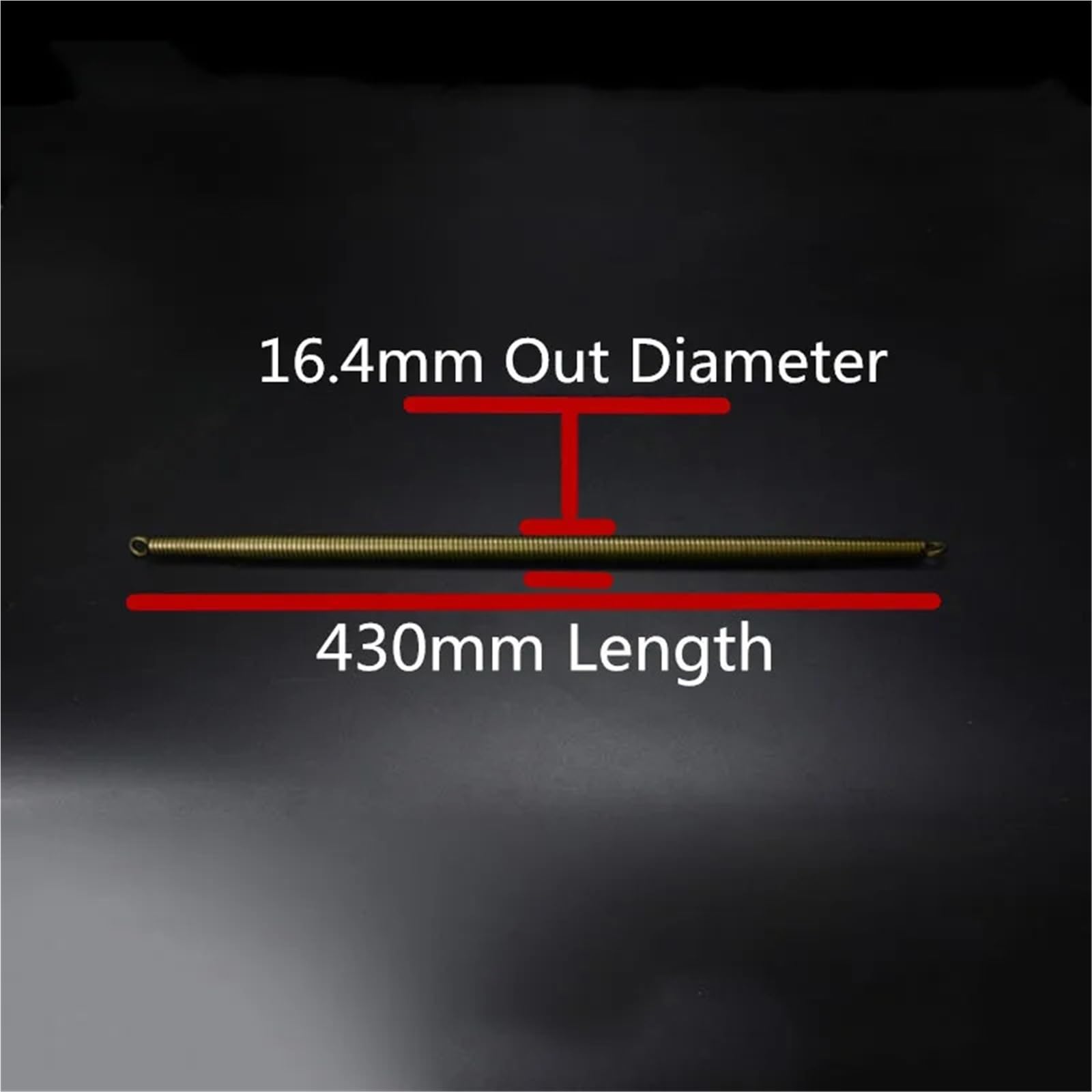 Attrezzo for Molla Di Estensione for Piegatubi Manuale | For lo strumento di piegatura dei tubi in PVC for il miglioramento della casa(Dia 26.4mm x1m L)