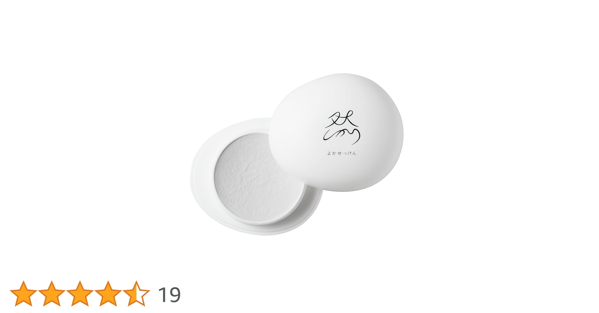 【新品】長寿の里 然 よかせっけん　洗顔用泡立てネット付き　薬用洗顔ジャータイプ 519QCVJHX7L._AC_UF350,