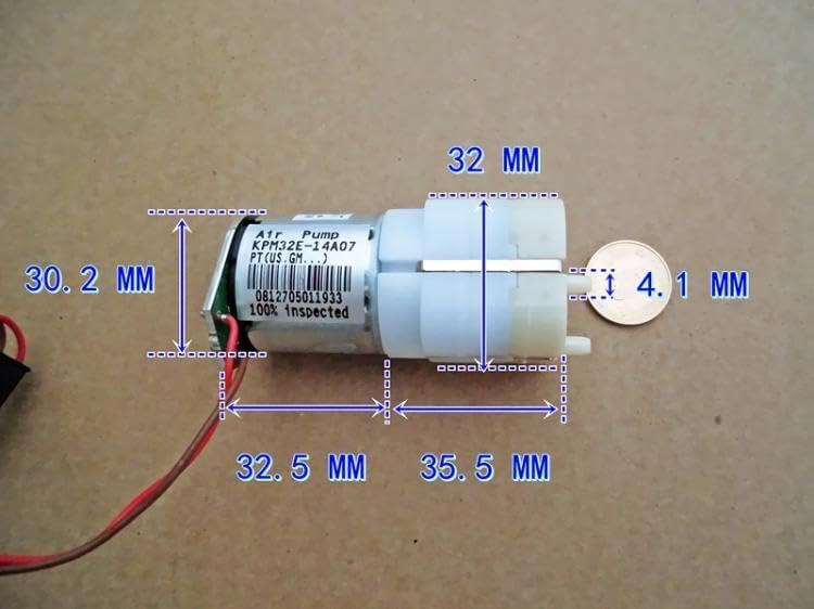 1x DC6-12V Pressure Iatable Air Pump with Circuit Board for DIY Parts