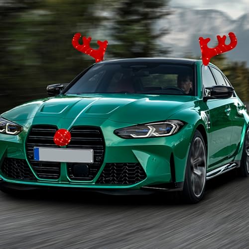 Décorations de voiture de Noël extérieures sans rayure - 2