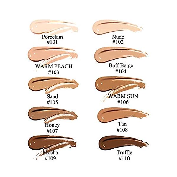 2-Pack-Phoera-FoundationDurable-waterproof-matte-foundation-matte-oil-control-concealer-foundation-cream-102-Nude-30ml 2 Pack PHOERA Foundation, Flawless Soft Matte 24HR Oil Control Full Coverage Foundation Makeup for Women.102 Nude-30ml