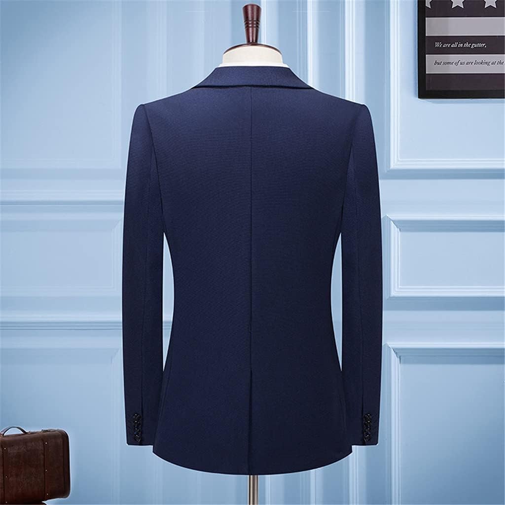 Men Suits Business Suit 2 Pieces Jacket Pants Wedding Groom Party Formal Casual Work Office