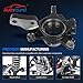 Autoround Front Left Steering Knuckle Compatible with Subaru Outback 2002-2004, Forester 2003-2008, Impreza 2000-2007, Legacy 2000-2004, Baja 2003-2006, 698-327 28313-AE030, Driver Side