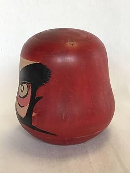 こけし(だるま)　盛秀太郎　作 こけし(だるま) 盛秀太郎 作
