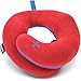 BCOZZY Kids Chin Supporting Travel Neck Pillow - Supports the Head, Neck and Chin in Maximum Comfort. A Patented Product. (CHILD Size, RED)