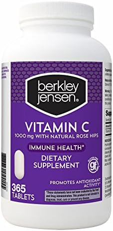 Product of Berkley Jensen Vit C 1000mg W/RH, 365 ct. - [Bulk Savings]