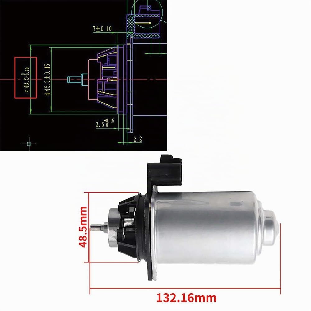 3136312040 Moteur d'embrayage d'actionneur Moteur Actuateur Compatible avec Toyota Auris Corolla Verso Yaris 1.8L 1.5L 2.4L 04-11 31363-12040