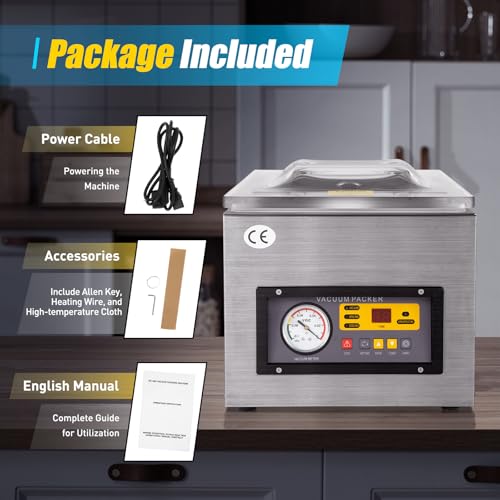 Machine à emballer sous vide de supermarché pour la découpe de viande - 5