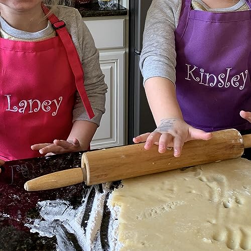 Personalized-Kids-Embroidered-Apron-with-Name-Custom-Chef-Any-Name-Child-Apron-Baking-Party-Kid-Embroidered-Apron-Art-Smock-Party-Add-your-own-name-for-kids-kitchen-baking