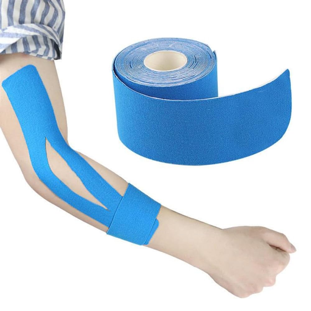 amiciCare Kinesiology Tape, 5m Long Elastic Therapeutic Tape for Muscle Pain Relief (B09RGWY85H) Amazon Price History, Amazon Price Tracker