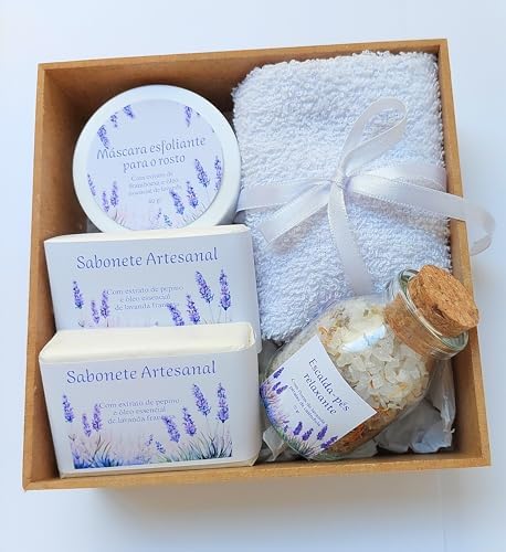 Kit Presente feminino Autocuidado - kit Lavanda