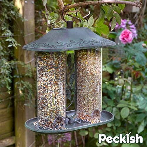 Gardman Peckish Secret Garden Dual Seed Feeder, Green (60052108) #TOP1