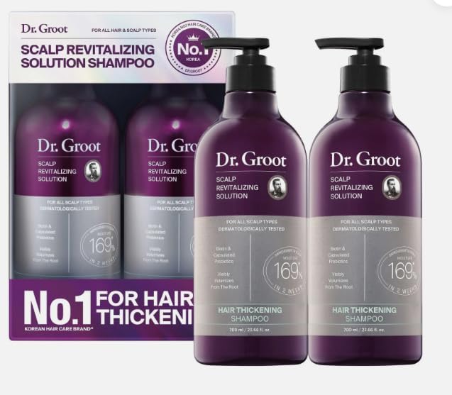 Dr Groot Scalp Soothing with Biotin, Centella, and Prebiotics, Korean Hair Care, Scalp Re…