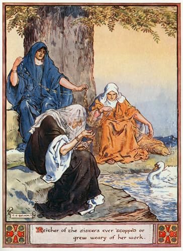 Poster vintage Charles Edmund Brock pour habiller un grand mur vide de chambre