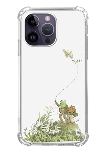 Fortunicdy Frog And Toad Fly A Kite Phone Case Compatible With Iphone 13 Pro,Flying Kites Case For Girl Women Men,Unique Soft Tpu Bumper Case Cover #TOP10