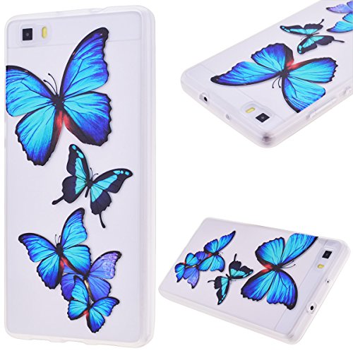 GrandEver Custodia per Huaiwei P8 Lite, Morbido