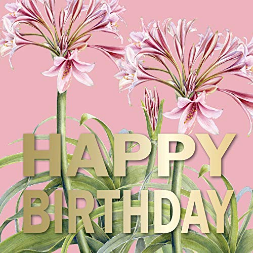 Biglietto di auguri di compleanno - Fiore di