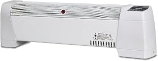 Optimus 30" Baseboard Convection Heater with Digital Display & Thermostat
