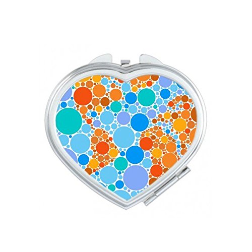 Miroir de poche portable microscope mignon petit miroir main maquillage