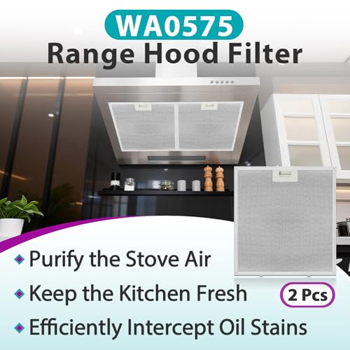 2Pcs WA0575 Range Hood Filter 14.4"x13.5"x0.35" Compatible with Vissani by Joworthy - Image 2