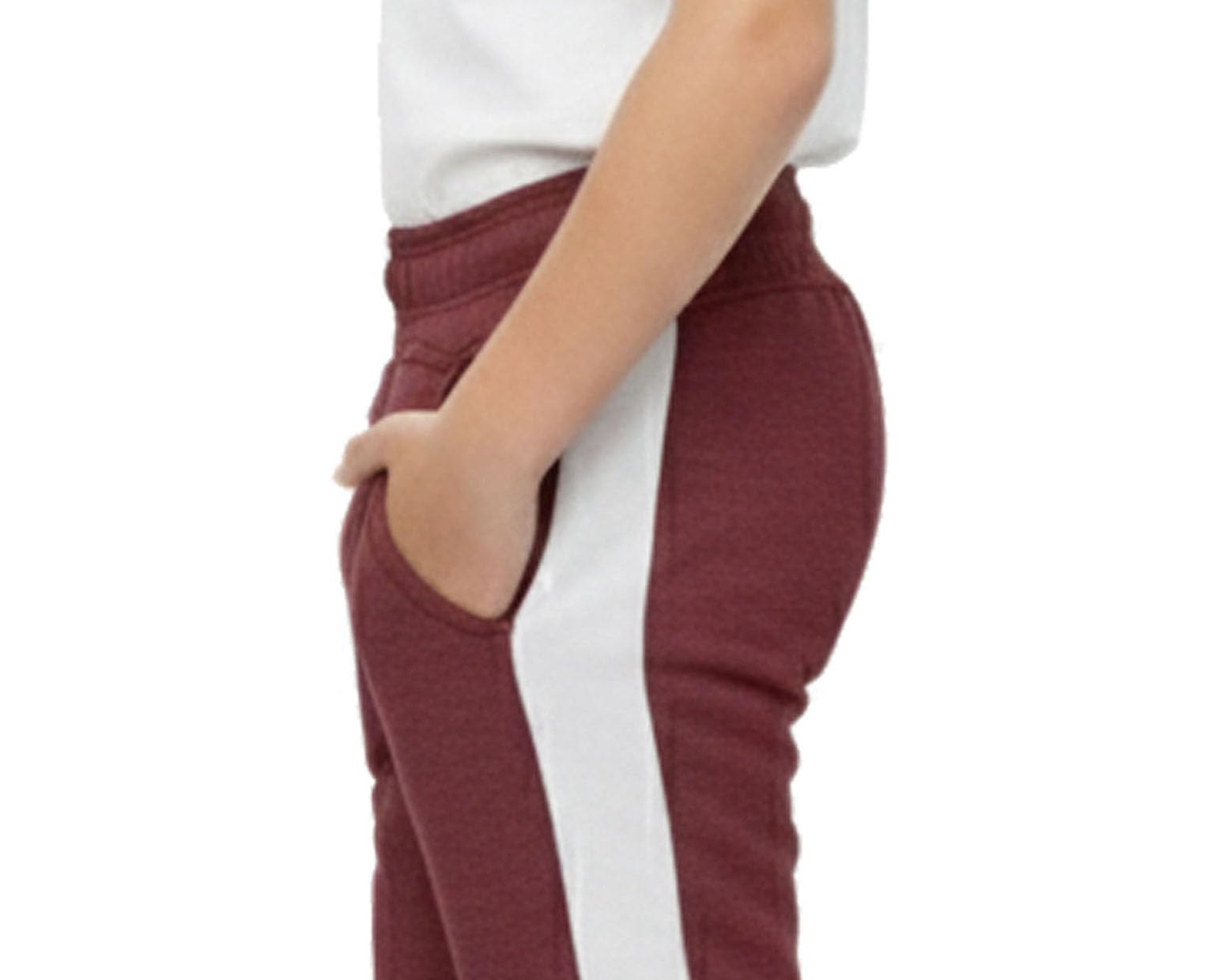Sam & Rash Boys Fleece Warm Trackpants, Kids Jogger for Winter Session Thermal Soft and Comfort Lower for Kids (in, Age, 11 Years, 12 Years, Regular, Blue & Maroon) - Image 7 thumbnail