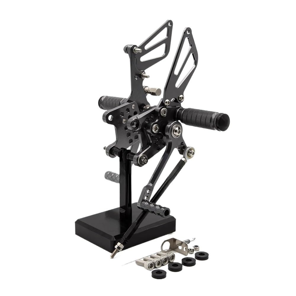 Repose-pieds TL1000 arrière en alu réglable pour optimiser votre position de conduite